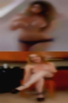 Bubble mature woman